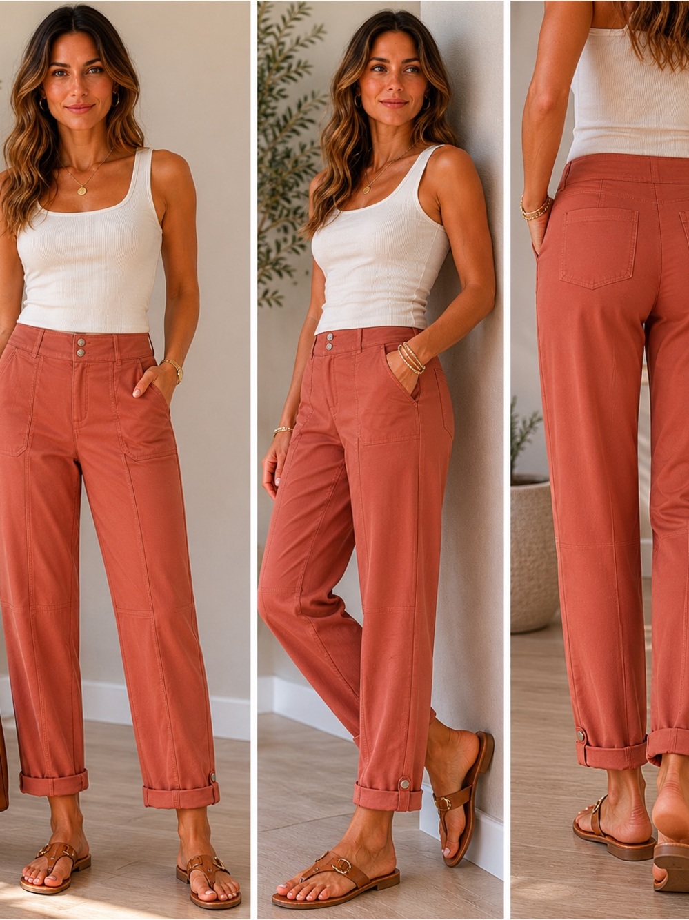 White House Black Market Cropped Pants 4 Cottage Core